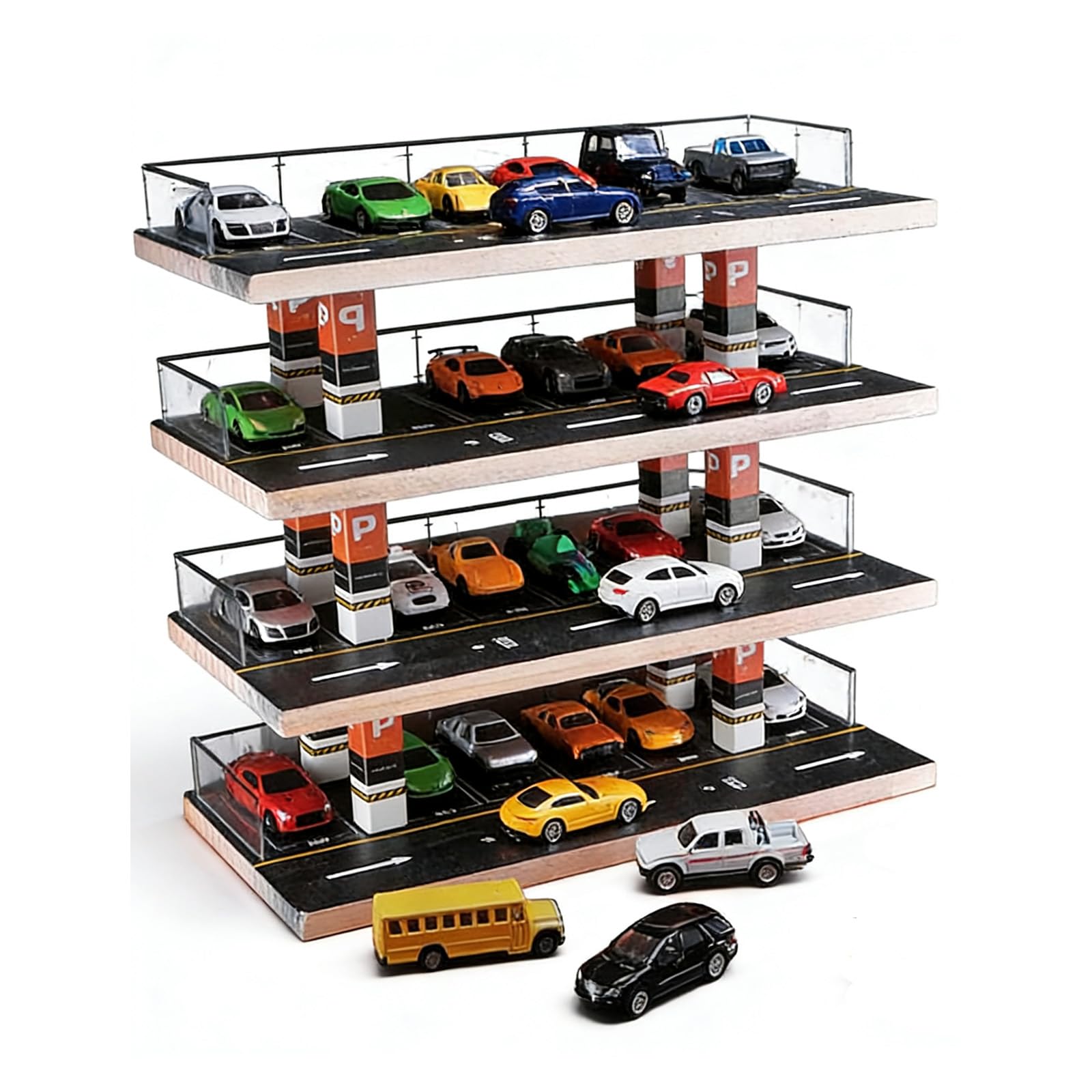 Amazon.com: kivcmds 1/64 Scale Diecast Model Car Display Case for